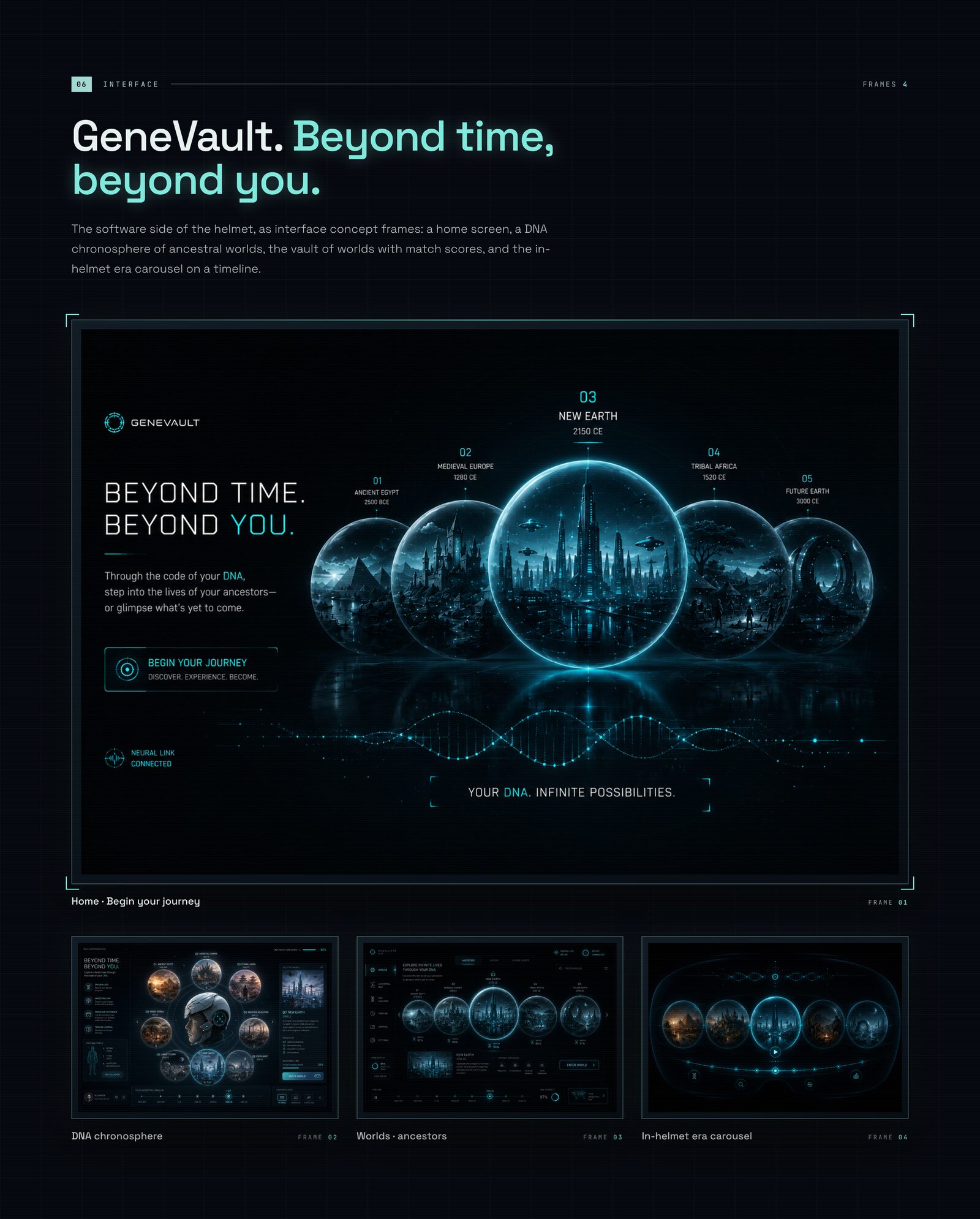 TimeLink · The interface in use.